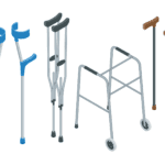 A Guide to Using Crutches, Canes, and Walkers
